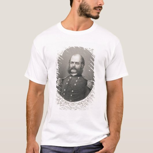 Major General Ambrose Everett Burnside Tシャツ (正面)