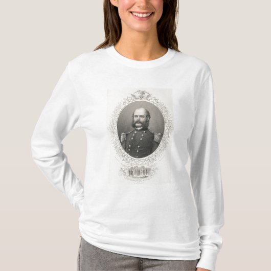 Major General Ambrose Everett Burnside Tシャツ (正面)