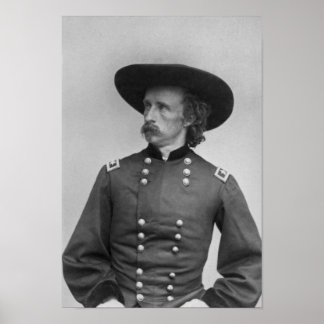 Major General George Armstrong Custer ポスター
