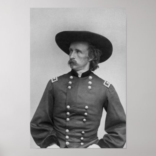 Major General George Armstrong Custer ポスター (正面)