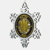 MAJOR MAJ スノーフレークピューターオーナメント (右)