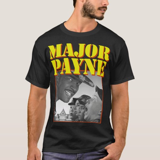 Major Payne Retro funny Tシャツ (正面)