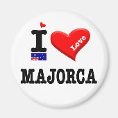 MAJORCA - I Love マグネット (正面)