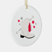 Majoretteブーツ セラミックオーナメント (右)