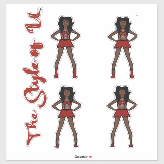 Majorette / Dancer Stickers Strawberry #2 シール (シート)