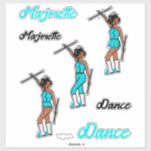 Majorette Quick Changeスタンプ(Marine) シール (シート)