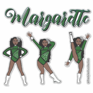 Majorette Tri-Pose / グリーンダイヤモンド #1 シール