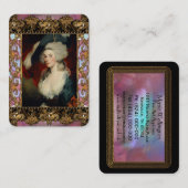 Majoyne Berlaineのバロックのプロフェッショナル 名刺 (正面/裏面)