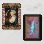 Majoyne Berlaineのバロックのプロフェッショナル 名刺 (正面/裏面)