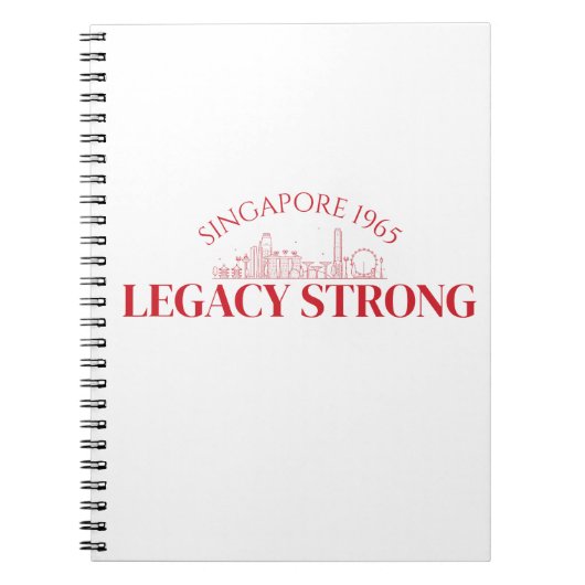 Majulah Singapura Celebration ノートブック (正面)