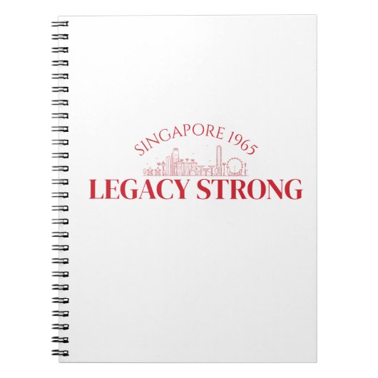 Majulah Singapura Celebration Notebook ノートブック (正面)