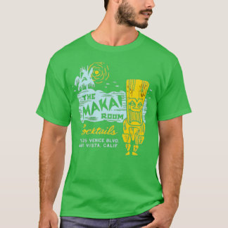 Makai Room - ロサンゼルス - ビンテージ・ティキバー Tシャツ