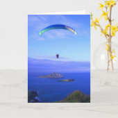 Makapuuのパラグライダー カード (黄色い花)
