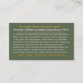 MakaraPhotosのグラフィックは名刺を設計しました 名刺 (裏面)