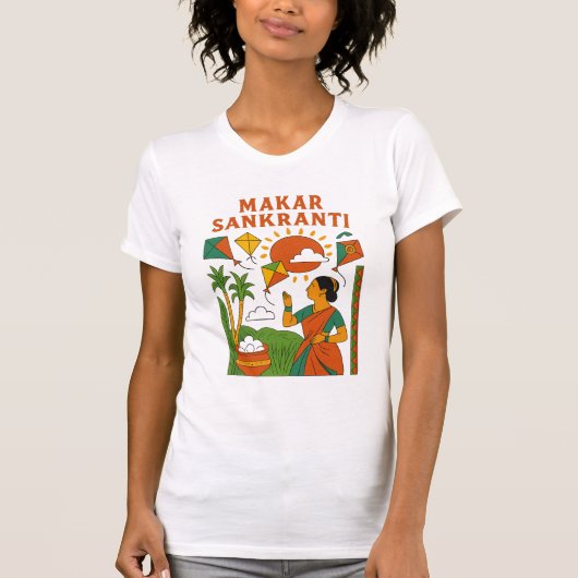 MakarSankranti Tシャツ (正面)