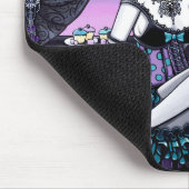 Makaylaのゴシック様式オートクチュールの妖精のお茶会 マウスパッド (コーナー)