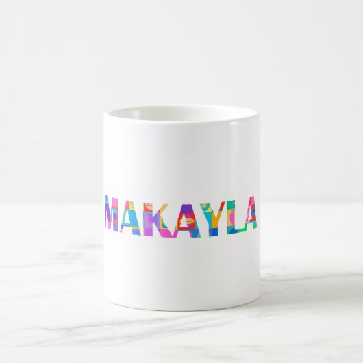 Makaylaのマグ コーヒーマグカップ (中央)