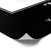 Makeカスタムやる気を起こさせる Poster (ポートレート) ポスター (角)