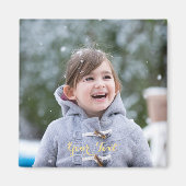 Makeカスタム Squareフォト冷蔵庫食洗機 マグネット (正面)