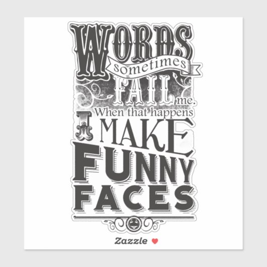 Make顔 シール (シート)