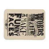 Make顔 マグネット (横)