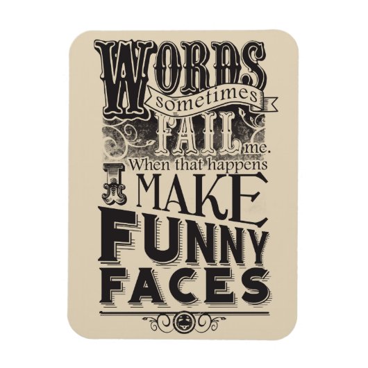 Make顔 マグネット (縦)