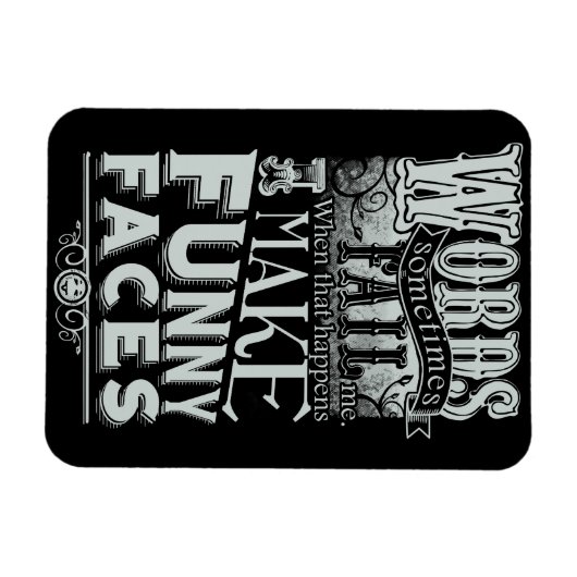 Make顔 マグネット (横)