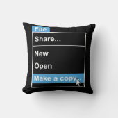 Make a Copy Computer Science クッション (正面)