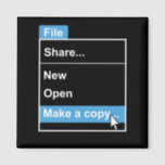 Make a Copy Computer Science マグネット<br><div class="desc">Make a Copy Computer Science</div>
