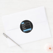Make a Copy Computer Science ラウンドシール (封筒)