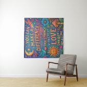 MAKE A DIFFERENCE TAPESTRY WALL ART タペストリー (インサイチュ)