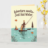 Make a Splash on Your Birthday カード (黄色い花)