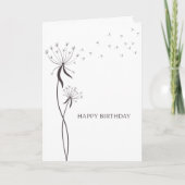 Make a Wish Birthday Greeting Card カード (正面)