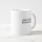 「Make Allychenge OK」ボタンは、すべて問題ありません。 ジャンボコーヒーマグカップ (正面右)