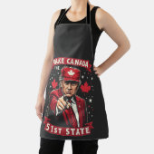 Make America 51州Canadian American エプロン (インサイチュ)