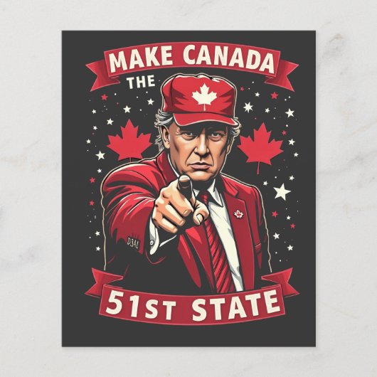 Make America 51州Canadian American チラシ (正面)