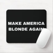 Make America Blonde Again Karoline Leavitt 2025 Te マウスパッド (マウス)