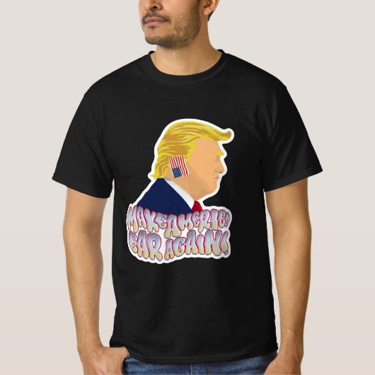 MAKE AMÉRICA EAR AGAIN Tシャツ (正面)
