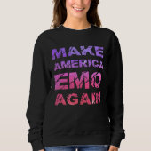 Make America Emo Again Pastel Goth スウェットシャツ (正面)