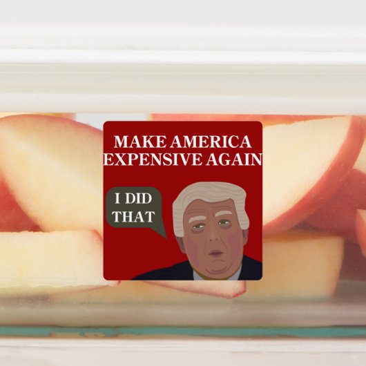 Make America Expensive Again - Sticker Sheet ラベル (貼付)