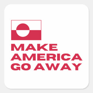 Make America Go Away Nu Det Nu Uk スクエアシール