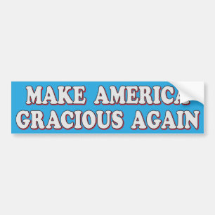 「Make America Grabic Again Again Again Again」 Bump バンパーステッカー