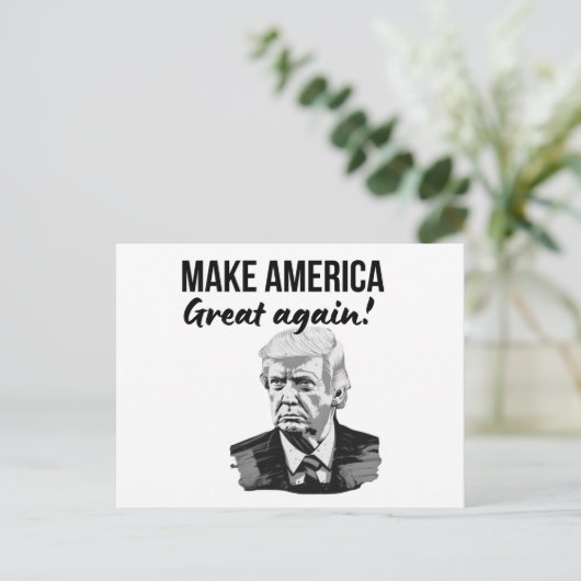 Make America Great Again 2024 ポストカード (スタンド正面)