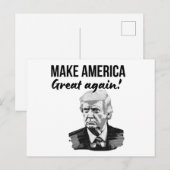 Make America Great Again 2024 ポストカード (正面/裏面)