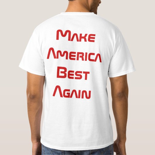 Make America Great Tシャツ (裏面)