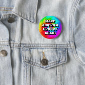 Make America Groovy Again (change the words) 缶バッジ (インサイチュ)
