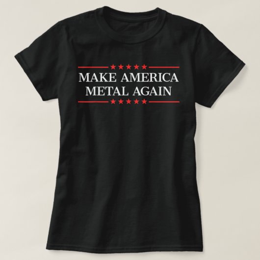 Make America Metal 292 Tシャツ (デザイン正面)