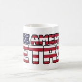 Make America Metric - Us Flag Metric System Scienc コーヒーマグカップ (中央)