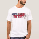 Make America Metric - Us Flag Metric System Scienc Tシャツ (正面)