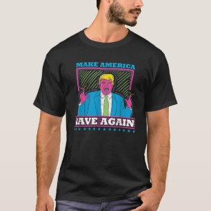 Make America Rave Again T Shirt おもしろい Trump EDM Sh Tシャツ